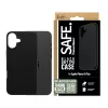 PanzerGlass SAFE. by ® TPU Case Black iPhone 16 Plus, Cover, Apple, Apple - iPhone 16 Plus, Black