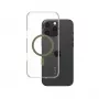 PanzerGlass CARE™ by ® Urban Combat Case Transparent w. Green MagSafe iPhone 16 Pro Max