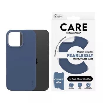 Cover PanzerGlass CARE by ® Fashionable Case Blue w. MagSafe iPhone '24 6.9 inch Pro