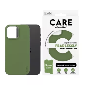 PanzerGlass CARE™ by ® Case Green w. MagSafe iPhone 16 Pro Max