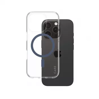 Cover PanzerGlass CARE by Flagship Case Transparent Urban Combat Blue MagSafe iPhone 16 Pro