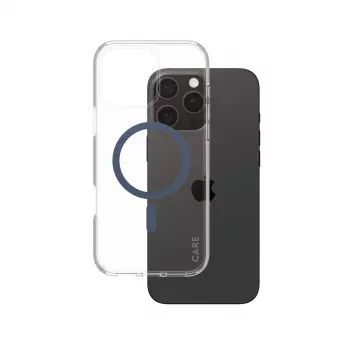 Cover PanzerGlass CARE by Flagship Case Transparent Urban Combat Blue MagSafe iPhone 16 Pro Max