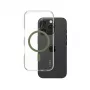 PanzerGlass CARE™ by ® Urban Combat Case Transparent w. Green MagSafe iPhone 16 Pro