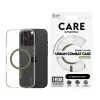 PanzerGlass CARE™ by ® Urban Combat Case Transparent w. Green MagSafe iPhone 16 Pro