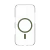 PanzerGlass CARE™ by ® Urban Combat Case Transparent w. Green MagSafe iPhone 16 Pro