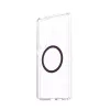 PanzerGlass CARE™ by ® Urban Combat Case Transparent w. Plum Purple Qi Compatible Samsung Galaxy S25 Ultra