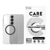 PanzerGlass CARE™ by ® Urban Combat Case Transparent w. Black Qi Compatible Samsung Galaxy S25+