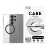 PanzerGlass CARE™ by ® Urban Combat Case Transparent w. Black Qi Compatible Samsung Galaxy S25 Ultra