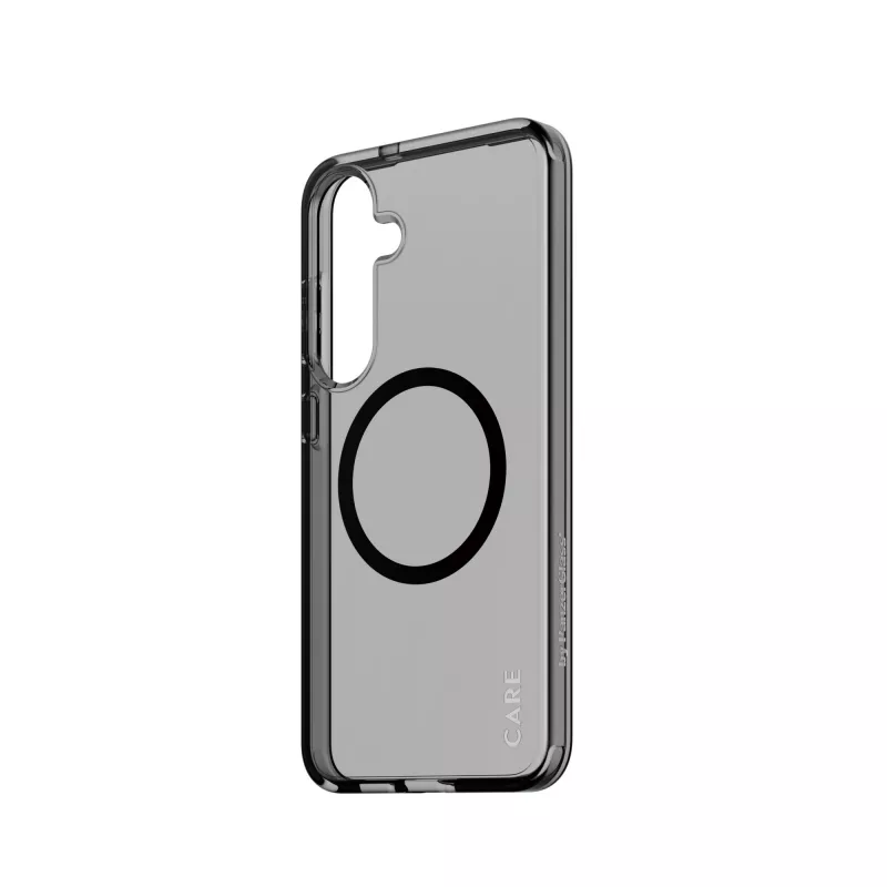 PanzerGlass CARE™ by ® Urban Combat Case Smokey w. Black Qi Compatible Samsung Galaxy S25+