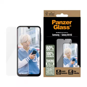 PanzerGlass ® Screen Protector Samsung Galaxy A26 5G | Ultra-Wide Fit