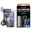 PanzerGlass ® 4-in-1 Protection Bundle iPhone 16 Plus, Apple, Apple - iPhone 16 Plus, Dry application, Scratch resistant, Shock resistant, Transparent, 1 pc(s)