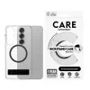 PanzerGlass CARE™ by ® Case Transparent w. Black Kickstand & Qi Compatible Samsung Galaxy S25+