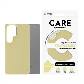 PanzerGlass CARE™ by ® Case Chardonnay w. Qi Compatible Samsung Galaxy S25 Ultra