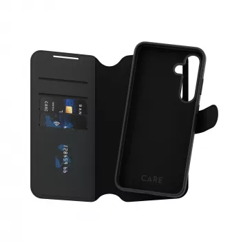 PanzerGlass CARE™ by ® Tango 2-in-1 Wallet Case w. Qi Compatible Samsung Galaxy S25+