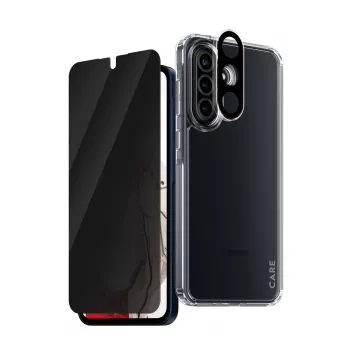 PanzerGlass ® | CARE by ® Flagship 3-in-1 Privacy Bundle Samsung Galaxy A36 5G