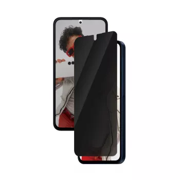 PanzerGlass SAFE. by ® Privacy Screen Protector Samsung Galaxy A36 5G | Ultra-Wide Fit w. EasyAligner