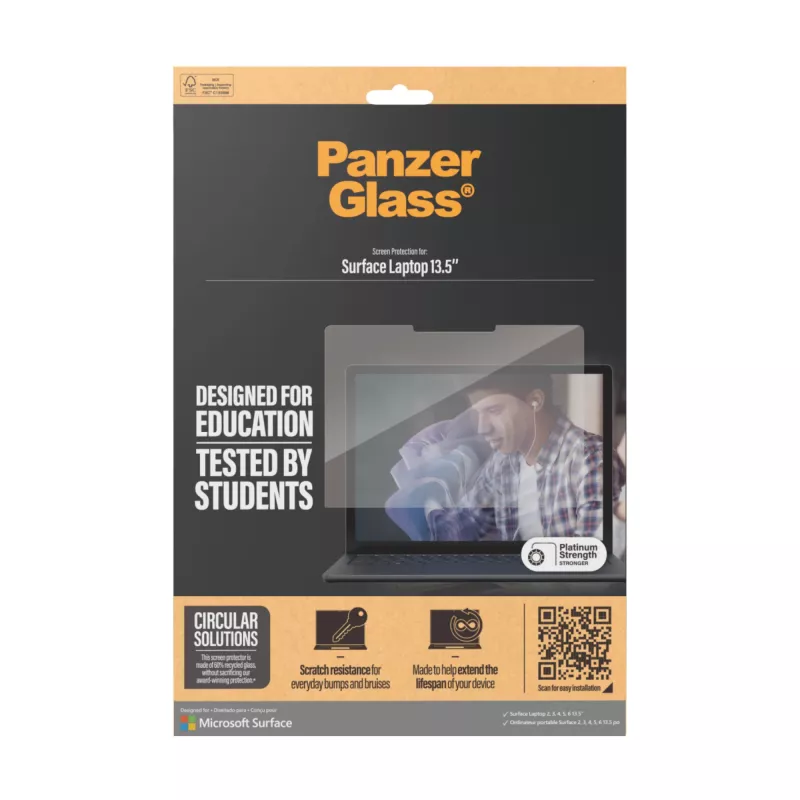 PanzerGlass ® Screen Protector Microsoft Surface Laptop 13.5 inch | 6 | 5 | 4 | 3 | 2