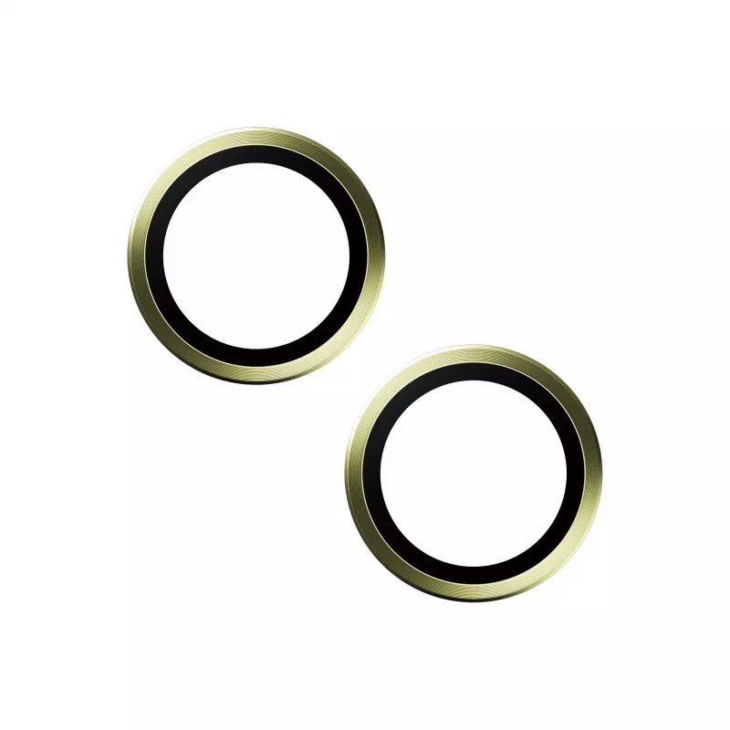 PanzerGlass ® Hoops® Camera Lens Protector Yellow iPhone 15 | 15 Plus