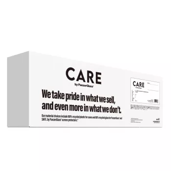 PanzerGlass CARE™ by ® Samba Case Transparent w. White Qi Compatible iPhone 17e | 16e