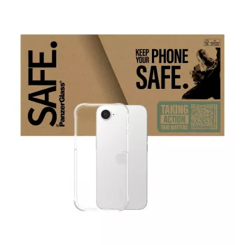 PanzerGlass SAFE. by ® TPU Case Transparent iPhone 17e | 16e