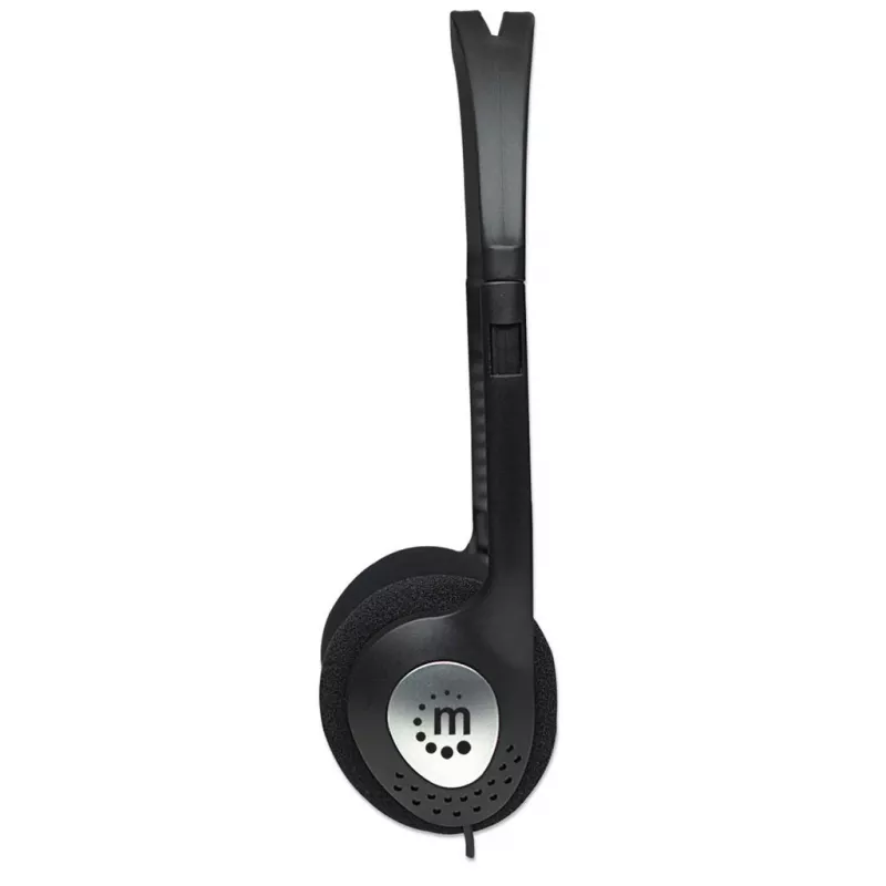 Headphones MANHATTAN Stereo 3.5mm black