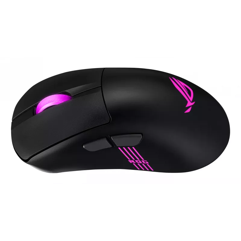 ASUS ROG Keris II Origin BLK mouse Gaming Right-hand RF Wireless + Bluetooth + USB Type-A Optical 42000 DPI
