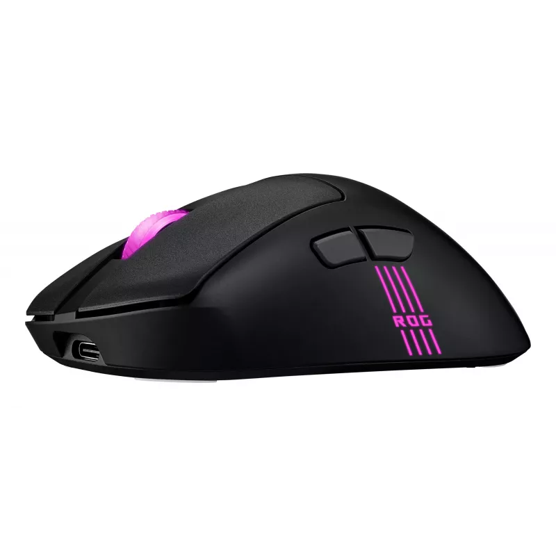 ASUS ROG Keris II Origin BLK mouse Gaming Right-hand RF Wireless + Bluetooth + USB Type-A Optical 42000 DPI