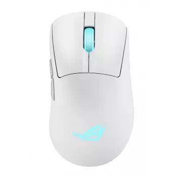 ASUS ROG Keris II Origin WHT mouse Gaming Right-hand RF Wireless + Bluetooth + USB Type-A Optical 42000 DPI