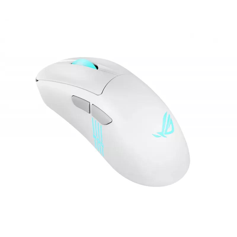 ASUS ROG Keris II Origin WHT mouse Gaming Right-hand RF Wireless + Bluetooth + USB Type-A Optical 42000 DPI