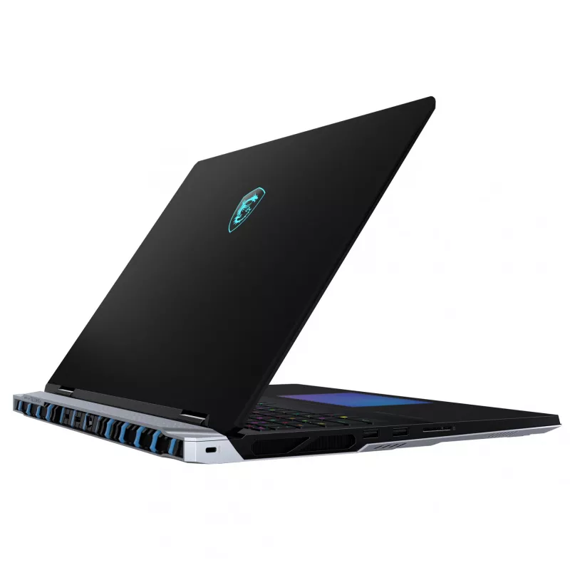 MSI Titan 18 HX AI A2XWIG-073 laptop Intel Core Ultra 9 285HX 45.7 cm (18 inch) UHD+ 64 GB DDR5-SDRAM 6 TB SSD NVIDIA GeForce RTX 5080 Wi-Fi 7 (802.11be) Windows 11 Pro Black
