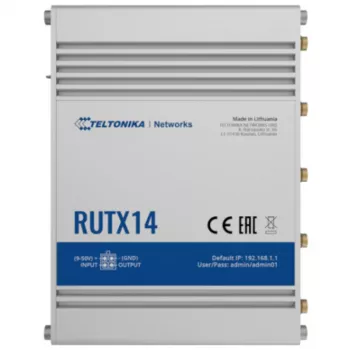 TELTONIKA Rutx14 4g Lte Cat12 Wi-Fi Industrial Router