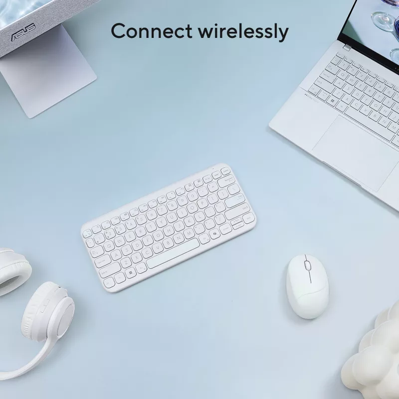 ASUS Fragrance MD101 mouse Home Ambidextrous RF Wireless + Bluetooth Optical 2400 DPI