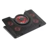 GENESIS Oxid 550 laptop cooling pad 43.9 cm (17.3 inch) 2800 RPM Black