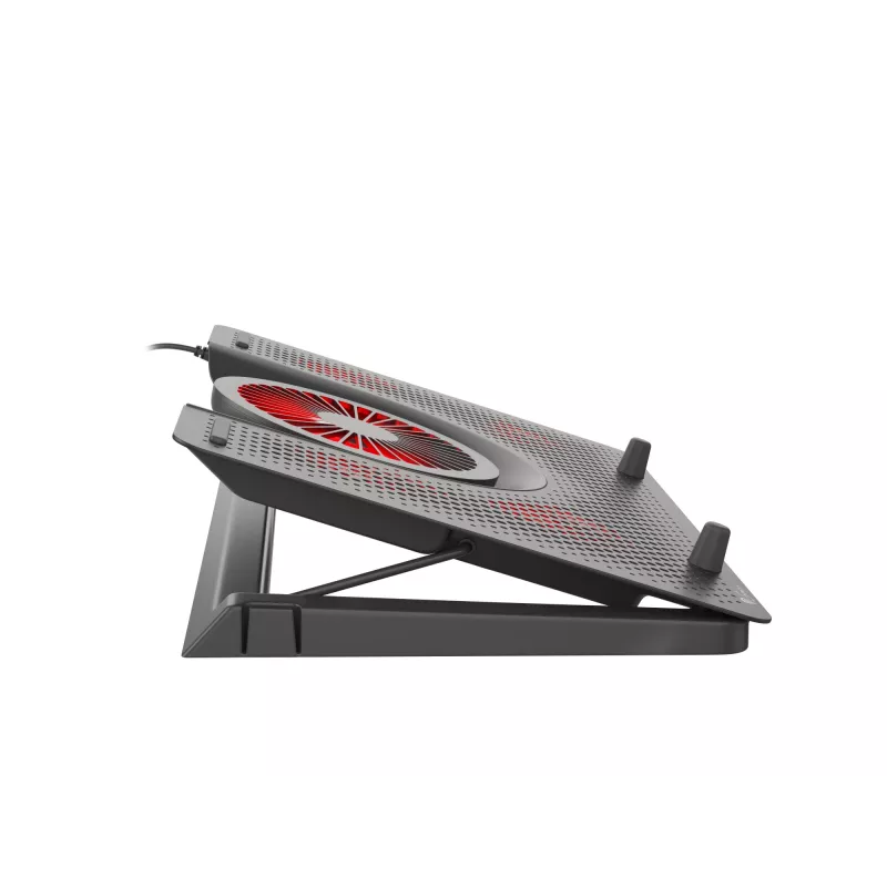 GENESIS Oxid 550 laptop cooling pad 43.9 cm (17.3 inch) 2800 RPM Black