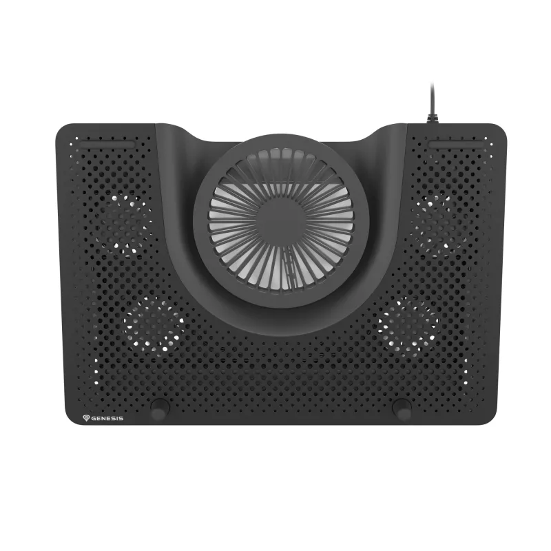 GENESIS Oxid 550 laptop cooling pad 43.9 cm (17.3 inch) 2800 RPM Black