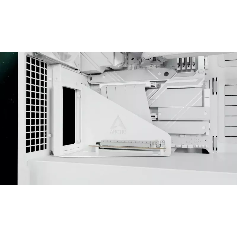 ARCTIC Xtender VG (White) Premium E-ATX PC Case with Vertical GPU Mounting