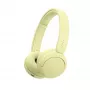 Sony WHCH520Y.CE7, Wireless, Calls/Music, 20 - 20000 Hz, 147 g, Headset, Yellow