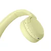 Sony WHCH520Y.CE7, Wireless, Calls/Music, 20 - 20000 Hz, 147 g, Headset, Yellow