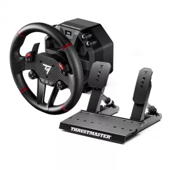 Thrustmaster T598 Black, Red USB Steering wheel + Pedals Analogue / Digital PC, PlayStation 4, PlayStation 5