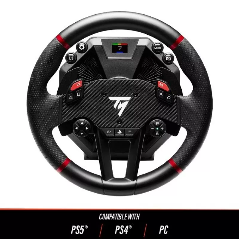 Thrustmaster T598 Black, Red USB Steering wheel + Pedals Analogue / Digital PC, PlayStation 4, PlayStation 5