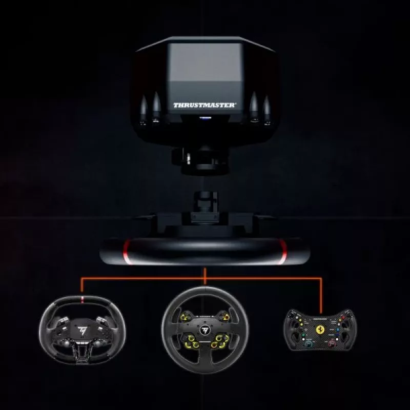 Thrustmaster T598 Black, Red USB Steering wheel + Pedals Analogue / Digital PC, PlayStation 4, PlayStation 5