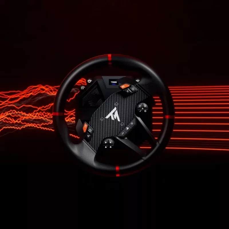 Thrustmaster T598 Black, Red USB Steering wheel + Pedals Analogue / Digital PC, PlayStation 4, PlayStation 5