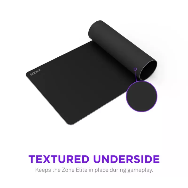 NZXT Zone Elite Mousepad - Large - 400x400mm - Black