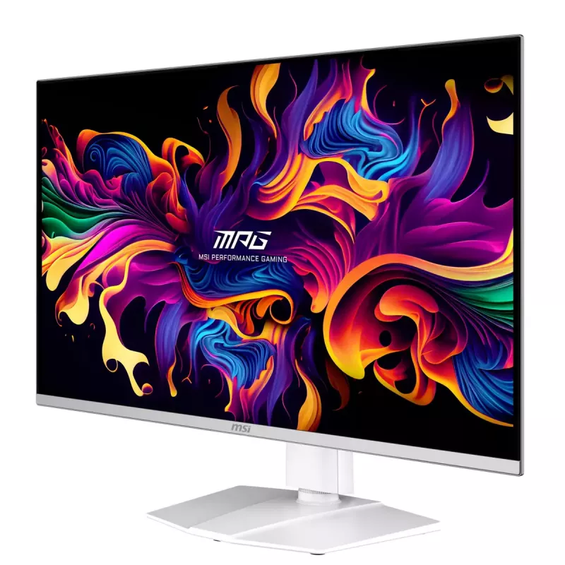 MSI MPG 321URXWDE QD-OLED computer monitor 80 cm (31.5 inch) 3840 x 2160 pixels 4K Ultra HD White