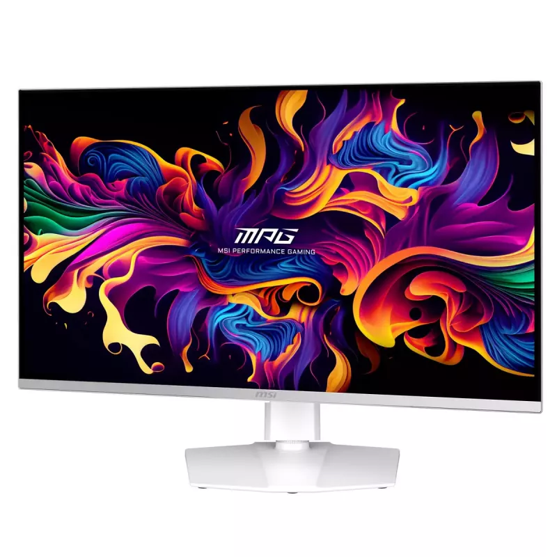 MSI MPG 321URXWDE QD-OLED computer monitor 80 cm (31.5 inch) 3840 x 2160 pixels 4K Ultra HD White