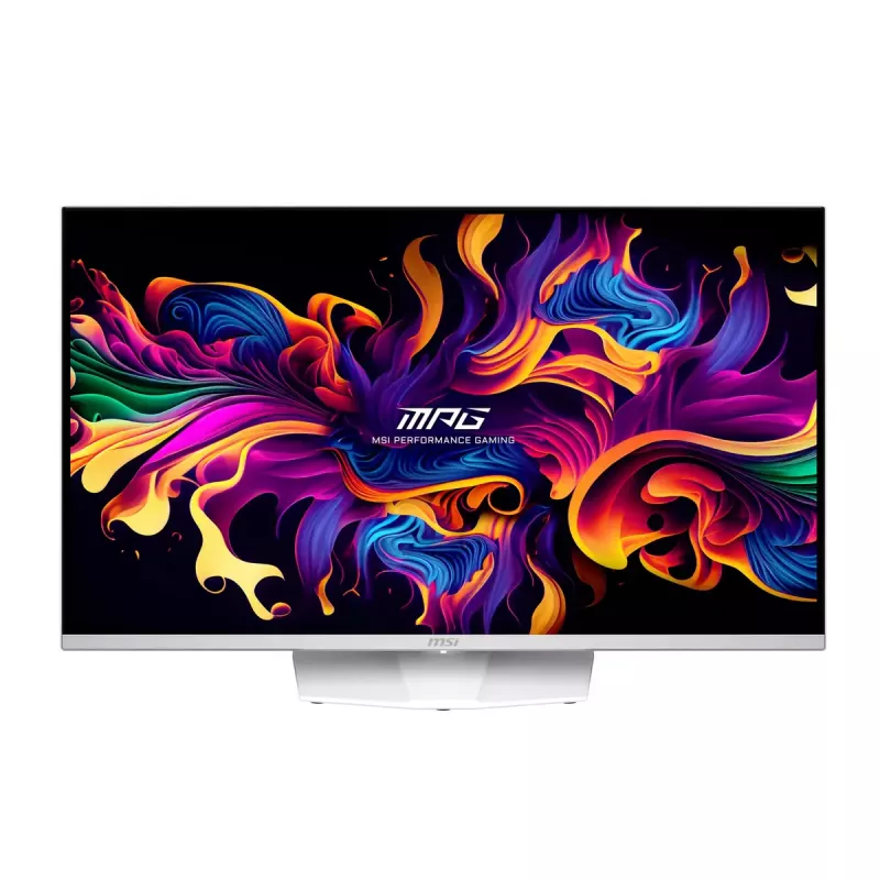 MSI MPG 321URXWDE QD-OLED computer monitor 80 cm (31.5 inch) 3840 x 2160 pixels 4K Ultra HD White