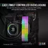 CORSAIR Memory 32GB DDR5 (2x16gb) Dram 6400mt/s CL36 Memory Kit Vengeance RGB - Black