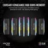 CORSAIR Memory 32GB DDR5 (2x16gb) Dram 6400mt/s CL36 Memory Kit Vengeance RGB - Black