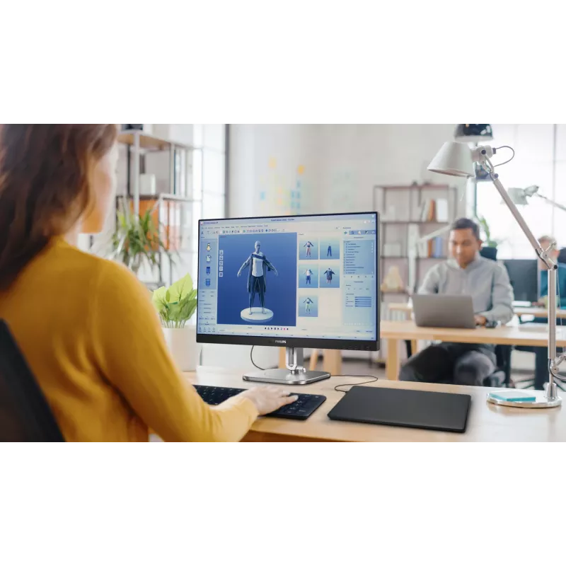 Philips 27B2U4601/00 computer monitor 68.6 cm (27 inch) 2560 x 1440 pixels Quad HD LCD Grey