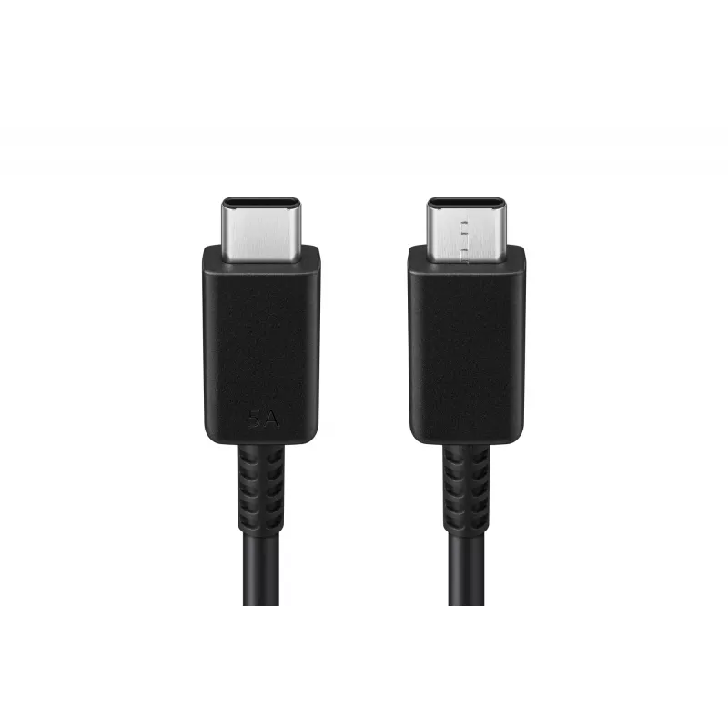 Samsung EP-DN975 - USB-Kabel - USB-C (M) bis USB-C (M) - USB 2.0 - 1 m - USB-Stromversorgung (5A, 100 W) - Schwarz - für Galaxy Note10, Note10+, Note1